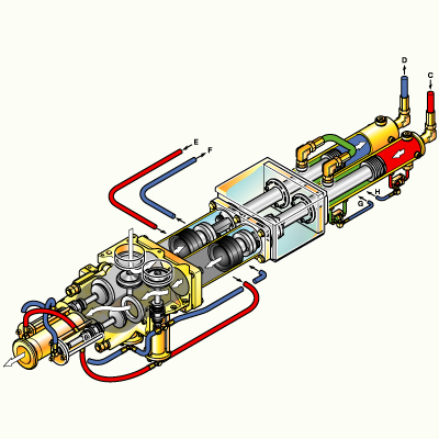 Aus 3D CAD-Daten erstellt und nach Kundenwunsch coloriert